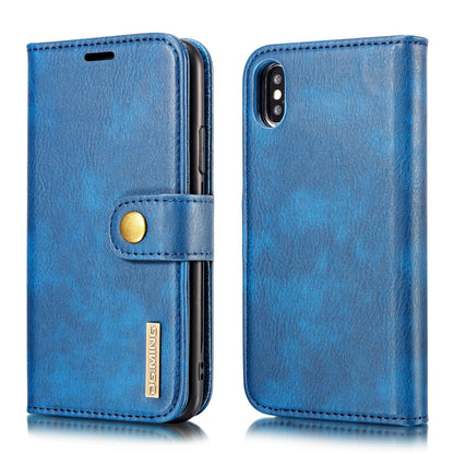 DG.MING Detachable 2 In 1 Wallet iPhone X Xs Leather Case