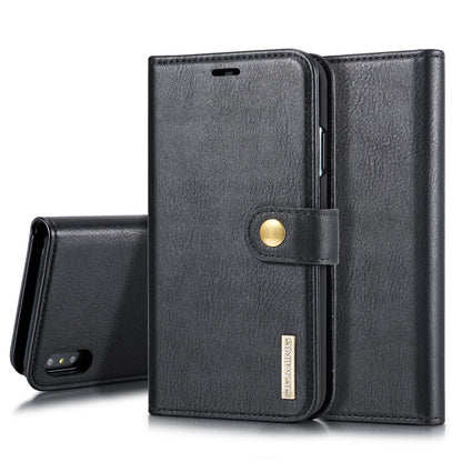 DG.MING Detachable 2 In 1 Wallet iPhone Xs Max Leather Case