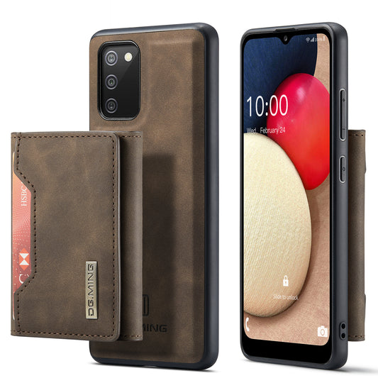 DG.MING Detachable 2-in-1 Galaxy A02s Case Card Holder