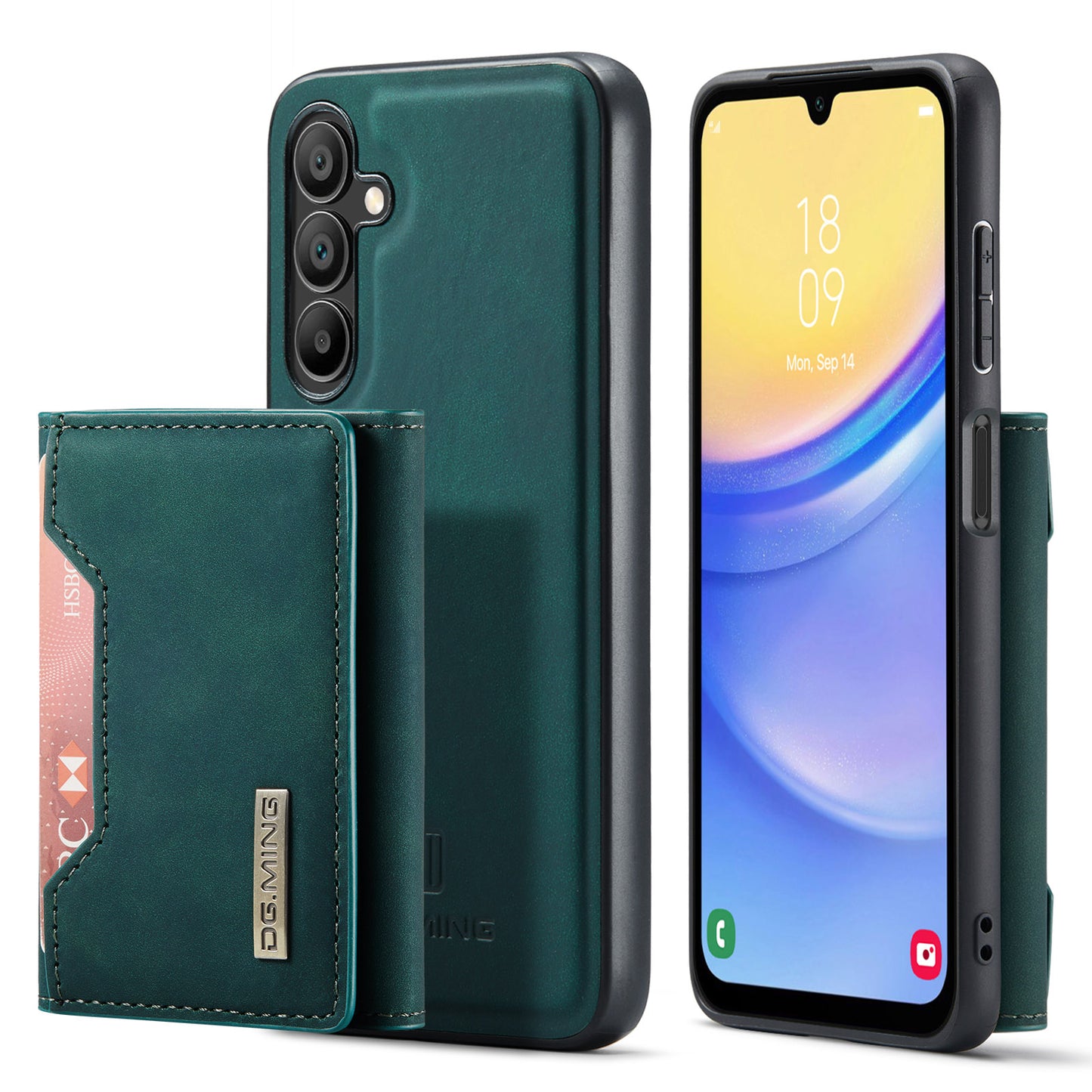 DG.MING Detachable 2-in-1 Galaxy A15 Case Card Holder