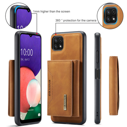 DG.MING Detachable 2-in-1 Galaxy A22s Case Card Holder