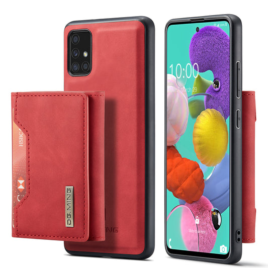 DG.MING Detachable 2-in-1 Galaxy A51 Case Card Holder