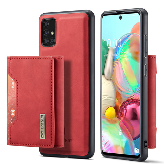 DG.MING Detachable 2-in-1 Galaxy A71 Case Card Holder