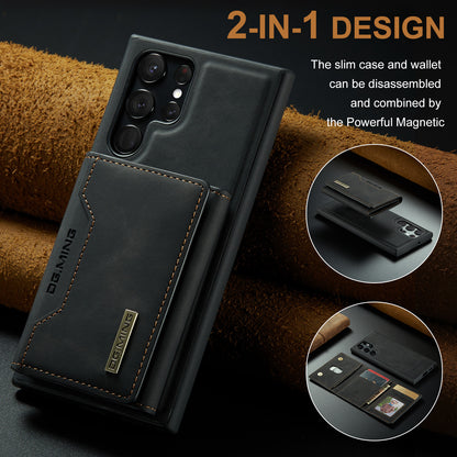 DG.MING Detachable 2-in-1 Galaxy S22 Ultra Case Card Holder