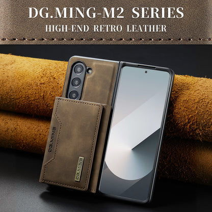 DG.MING Detachable 2-in-1 Galaxy Z Fold6 Case Card Holder