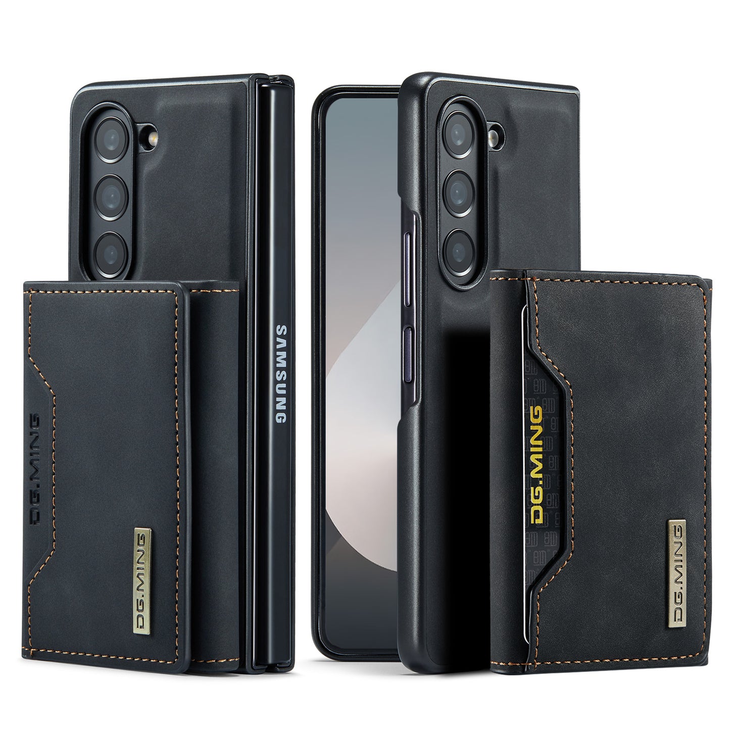 DG.MING Detachable 2-in-1 Galaxy Z Fold6 Case Card Holder