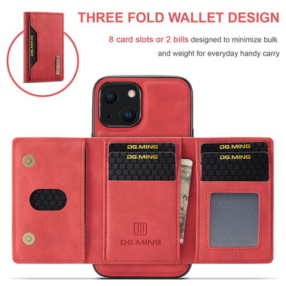 DG.MING Detachable 2-in-1 iPhone 13 Case Card Holder