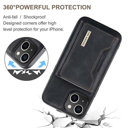 DG.MING Detachable 2-in-1 iPhone 14 Case Card Holder