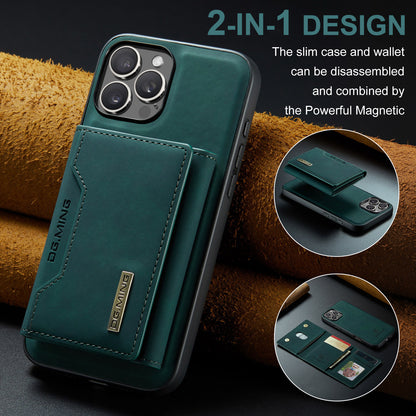 DG.MING Detachable 2-in-1 iPhone 16 Pro Max Case Card Holder