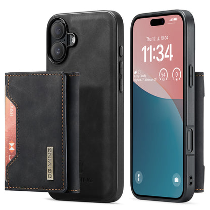 DG.MING Detachable 2-in-1 iPhone 16 Case Card Holder