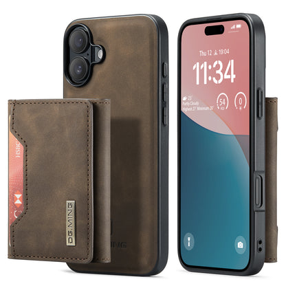 DG.MING Detachable 2-in-1 iPhone 16 Plus Case Card Holder