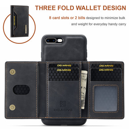 DG.MING Detachable 2-in-1 iPhone 8 Plus Case Card Holder