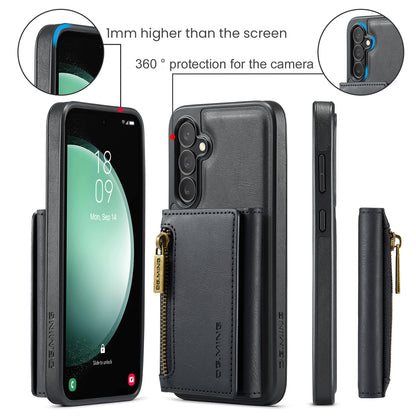 DG.MING Detachable Tri-fold Wallet Galaxy S23 FE Case