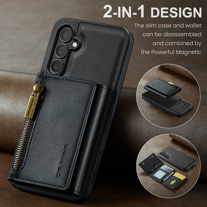 DG.MING Detachable Tri-fold Wallet Galaxy S23 FE Case