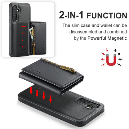 DG.MING Detachable Tri-fold Wallet Galaxy S23 FE Case