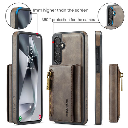 DG.MING Detachable Tri-fold Wallet Galaxy S24+ Case