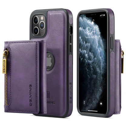 DG.MING Detachable Tri-fold Wallet iPhone 11 Pro Case