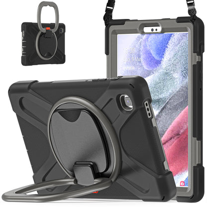 Pirate Box Galaxy Tab A7 Lite Case Hook Stand Rotating Hand Holder Shoulder Strap