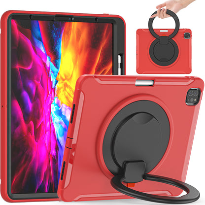 Bull Demon King iPad Pro 12.9 (2020) Case 360 Rotatable Folding Handle Grip Triple