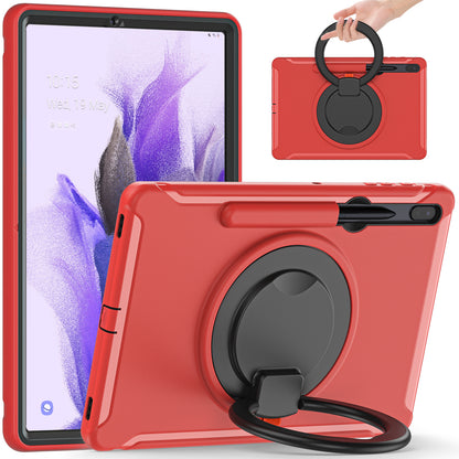 Bull Demon King Galaxy Tab S8+ Case 360 Rotatable Folding Handle Grip Triple