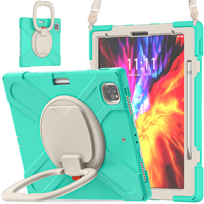 Pirate Box iPad Pro 11 (2018) Case Hook Stand Rotating Hand Holder Shoulder Strap