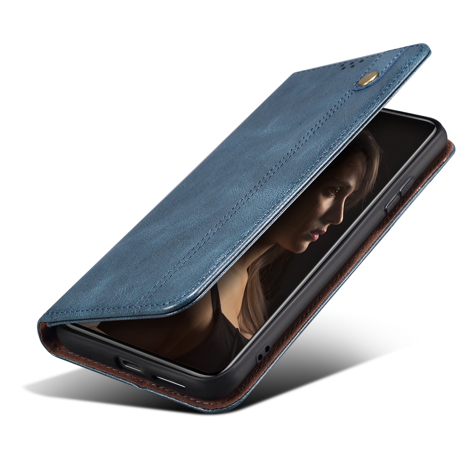 Galaxy S24 Ultra Cover Case Magnetic Wallet Stand Slim Classical