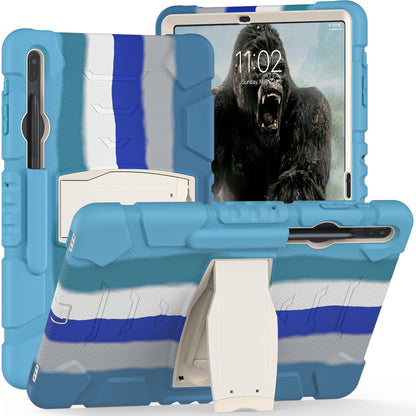 Gorilla King Kong Galaxy Tab S9 FE+ Case Full Body Triple Protection Folding Stand