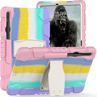 Gorilla King Kong Galaxy Tab S8+ Case Full Body Triple Protection Folding Stand