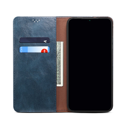 Oil Wax Leather Google Pixel 6 Pro Case Magnetic Wallet Stand Slim Classical