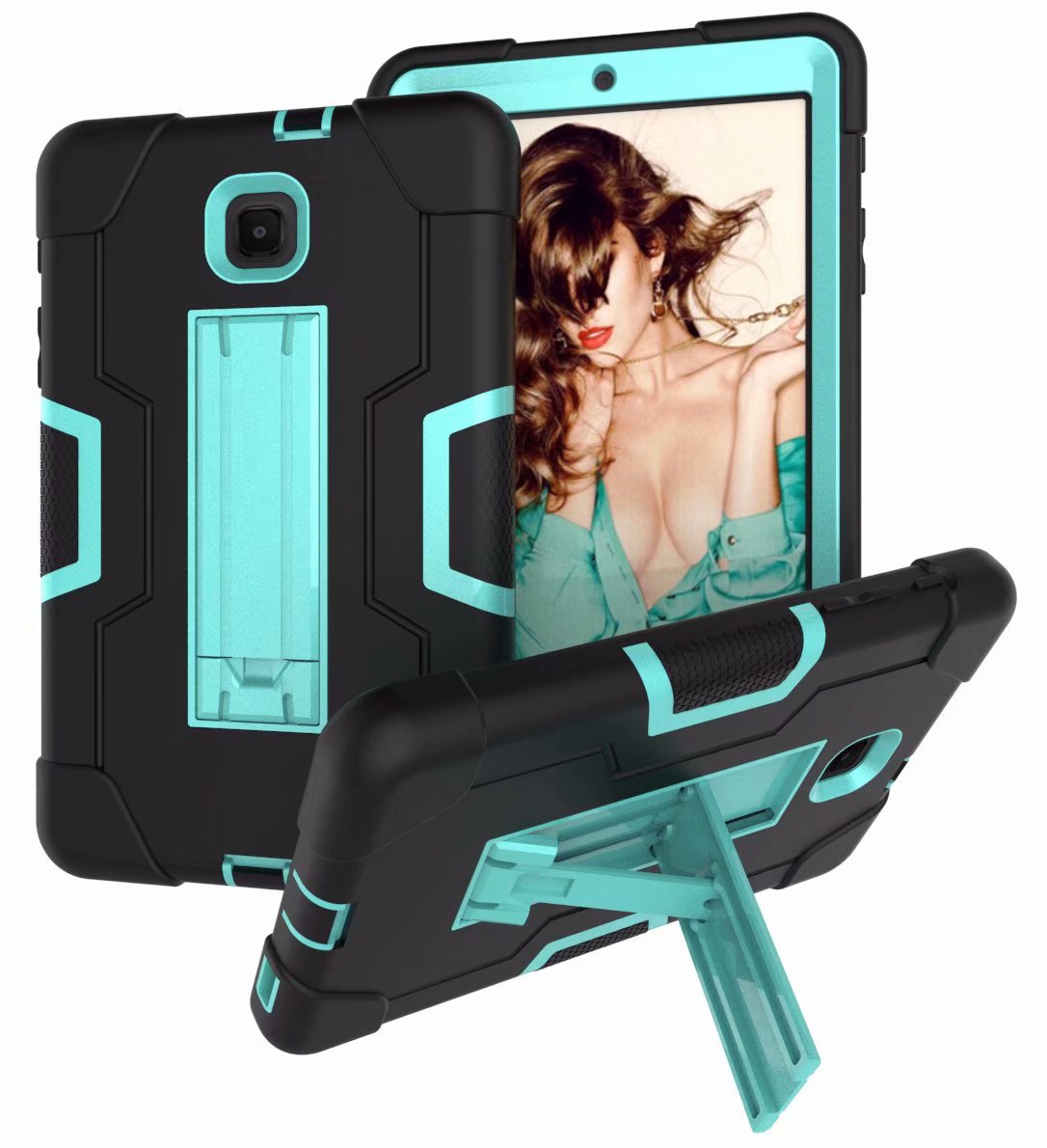 Contrast Armor Galaxy Tab A 8.4 Shockproof Case Silicone PC Full Protection