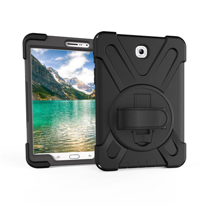 Pirate King Galaxy Tab S2 8.0 Case 360 Rotating Stand Hand Holder Shoulder Strap