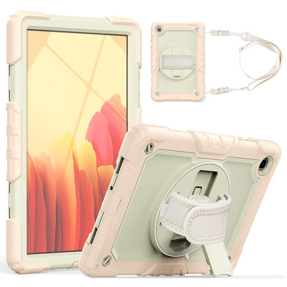 HUIXIANG Tough Strap Galaxy Tab A7 Case Built-in Screen Protector