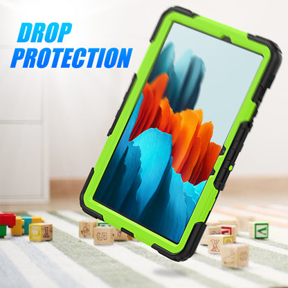 HUIXIANG Tough Strap Galaxy Tab S7 Case Built-in Screen Protector