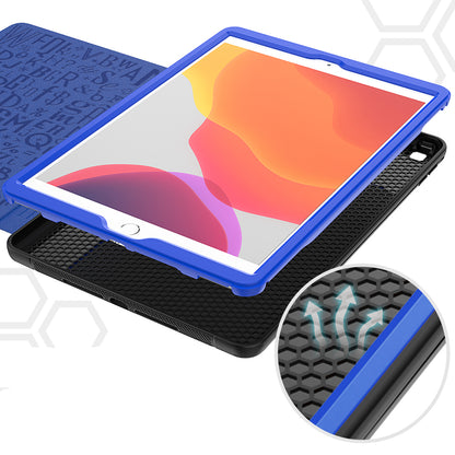 HUIXIANG Smart Multiple Stand iPad 9 Case Leather