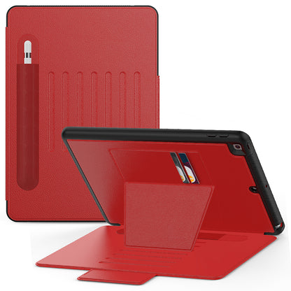 HUIXIANG Smart Multiple Stand iPad 9 Case Leather