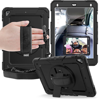 HUIXIANG Tough Strap iPad 6 Case Built-in Screen Protector