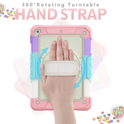 HUIXIANG Tough Strap iPad 6 Case Built-in Screen Protector