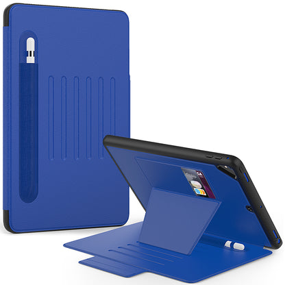 HUIXIANG Smart Multiple Stand iPad 6 Case Leather