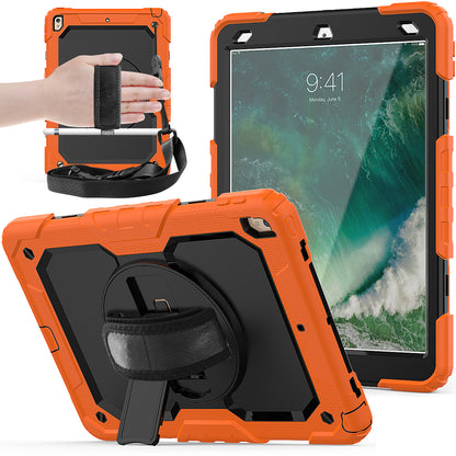 HUIXIANG Tough Strap iPad Pro 10.5 Case Built-in Screen Protector