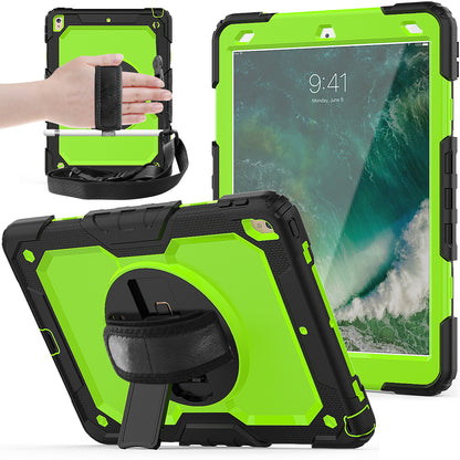 HUIXIANG Tough Strap iPad Pro 10.5 Case Built-in Screen Protector