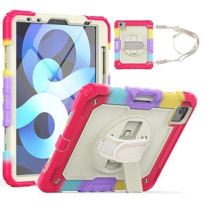 HUIXIANG Tough Strap iPad Air 5 Case Built-in Screen Protector