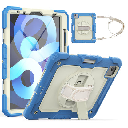 HUIXIANG Tough Strap iPad Air 5 Case Built-in Screen Protector