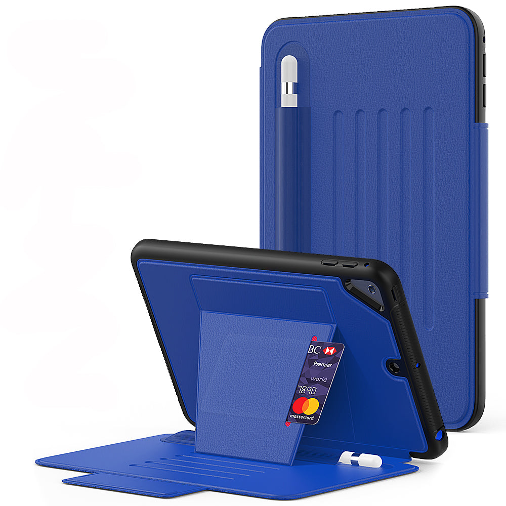 HUIXIANG Smart Multiple Stand iPad Air 5 Case Leather