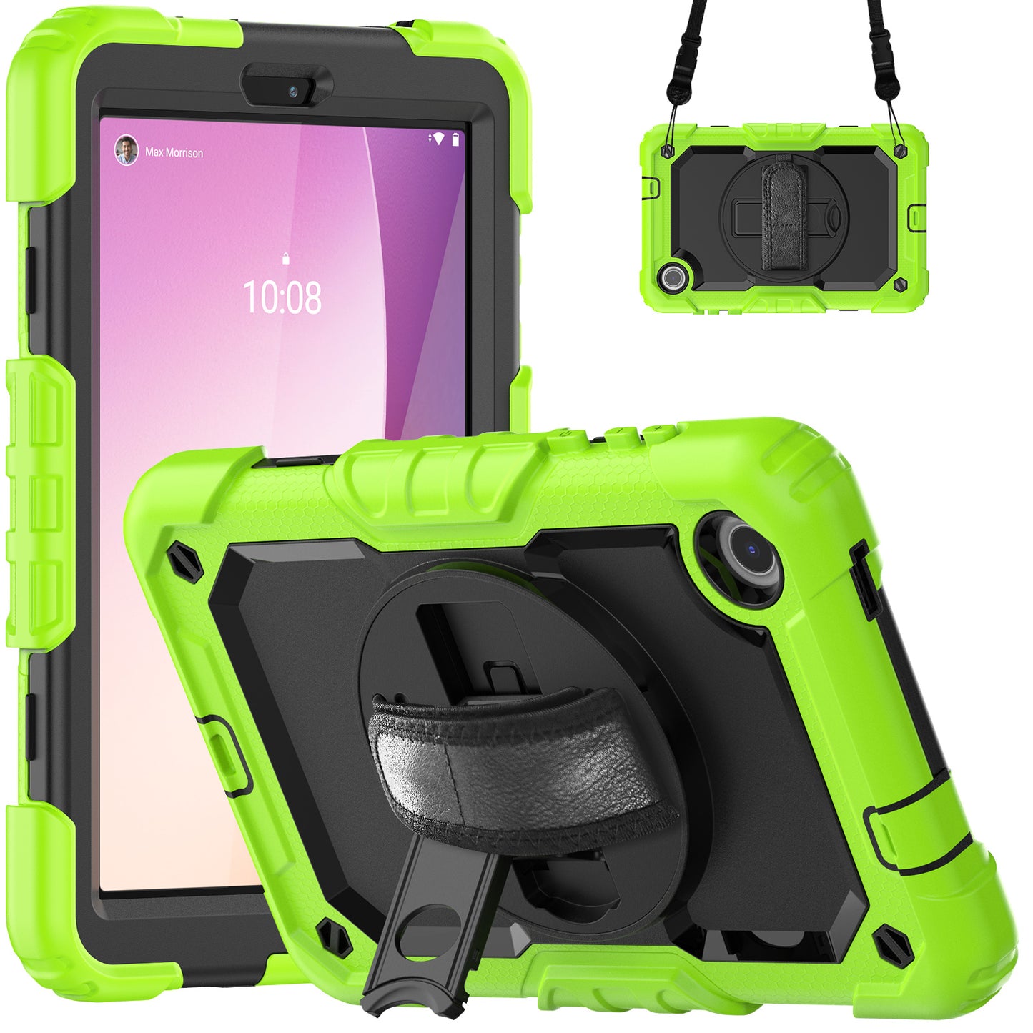 HUIXIANG Tough Strap Lenovo Tab M8 (2023) Case