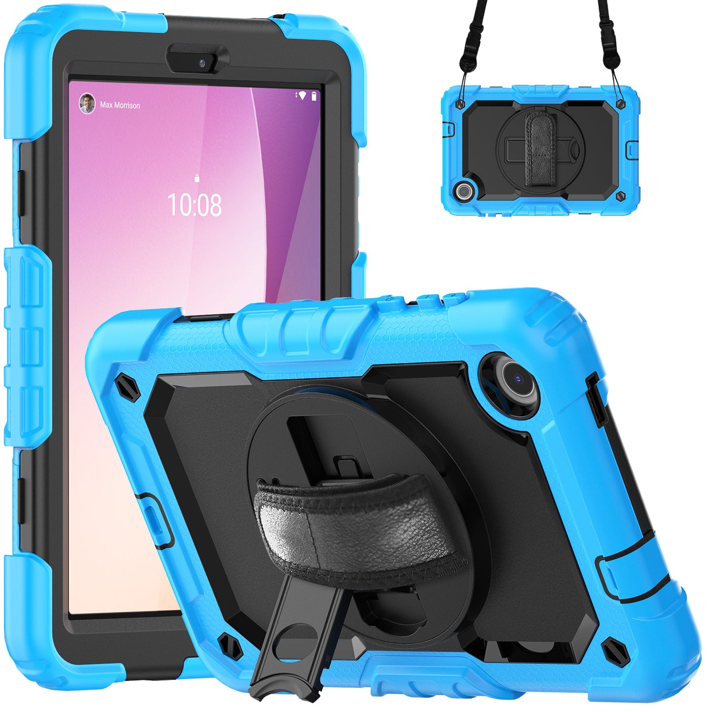 HUIXIANG Tough Strap Lenovo Tab M8 (2023) Case