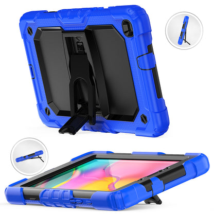 HUIXIANG Kickstand Lanyard Strap Galaxy Tab A 8.0 2019 Case