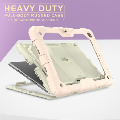 HUIXIANG Kickstand Lanyard Strap iPad 7 Case