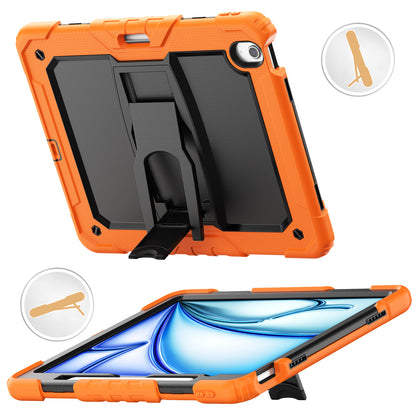 HUIXIANG Kickstand Lanyard Strap iPad Air 13 Case