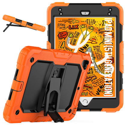 HUIXIANG Kickstand Lanyard Strap iPad Mni 4 Case