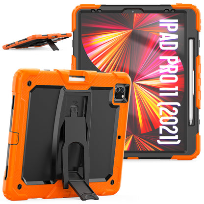 HUIXIANG Kickstand Lanyard Strap iPad Pro 12.9 2021 Case